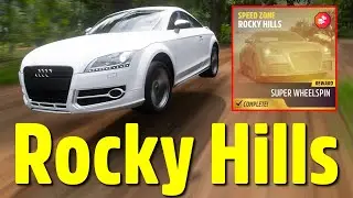 Forza Horizon 5 Rocky Hills Speed ​​Zone Audi TT A800 + kod tuningowy | Seria 52, tydzień 1, lato