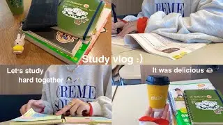 vlog.看護学生が1日本気で勉強する👩🏻‍💻🔥 | study vlog | 国試