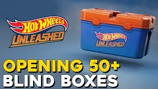 Hot Wheels Unleashed Opening 50+ Blind Boxes