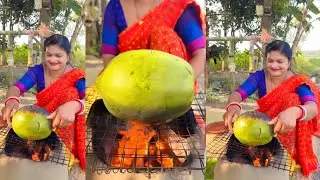 Bengali New Style Papaya Bharta recipe #villagefood #cooking #recipe 