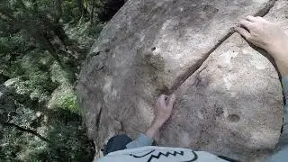 Climbing Nintendo 64 - pitch 1 (17) at Mount Gibraltar