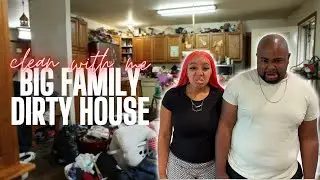 COMPLETE DISASTER 🤢 FAMILY OF *TWO SETS* OF TWINS CLEAN WITH ME