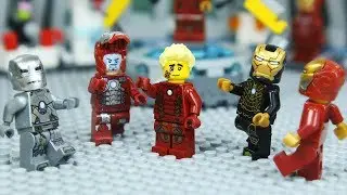 Lego IRON MAN's ARMOR was Stolen by Robber