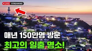 [라이브소통] 4년연속 선정 100선 선정! 150만명이 다녀간 일출명소 마을을 낭만기차와 함께 다녀오기ㅣ대중교통 당일치기 기차여행