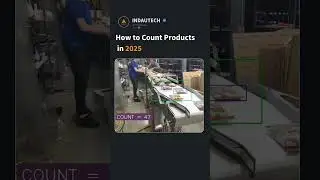 Product counting using Vision & AI