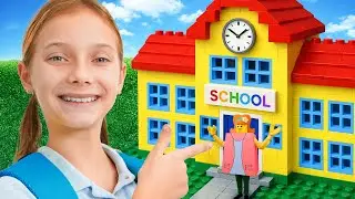 🕵️‍♀️ ТАЙНАЯ ЖИЗНЬ LEGO-ШКОЛЫ! 🌈 Приключение с Vania Mania Kids 🍎