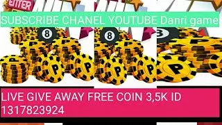 GIVE AWAY FREE COIN 3,5 M N SUBSCRIBE ID 1317823924