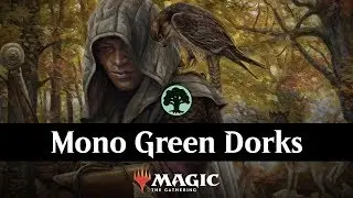 The Color Challenge | Episode 2 | Mono Green Dorks | MTG Arena RNA Ranked Deck Guide and Gameplay