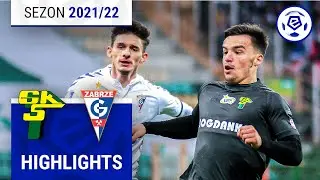 Górnik Łęczna - Górnik Zabrze 1:2 | SKRÓT | Ekstraklasa 2021/22 | 16. Kolejka