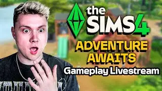 НОВЫЕ игровые кадры &laquo;The Sims 4 Adventure&raquo;! (ОФИЦИАЛЬНАЯ прямая трансляция)