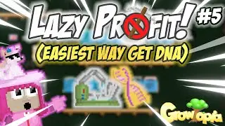 BEST LAZY PROFIT IN GROWTOPIA 2021 (EASIEST WAY TO GET DNA) [EASY] [SCIENCE STATION FARM] |GROWTOPIA