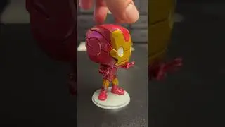 Opening Iron Man Die-Cast Funko pop, will it be in color or be silver? #funkopop