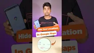How to Hide Your Location in Google Maps Location History || #shorts