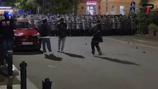 Chaos in Tbilisi | Protesters Clash with Police at President&rsquo;s Residence | Tbilisi Protests 