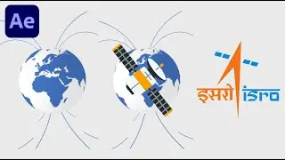 ISRO Logo Animation In Adobe After Effects - After Effects Tutorial - NO PLUGINS!