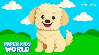 Bingo (Farm Version) | Nursery Rhymes & Kids Songs | Paper Kids World