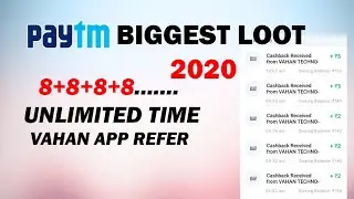 Vahan App BUG Loot 2020 |INSTANT PAYMENT