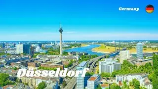 D&uuml;sseldorf, North Rhine-Westphalia, 🇩🇪 Germany, Walking Tour 2020