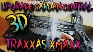 TRAXXAS X-MAXX UPGRADE CARDAN CENTRAL IMPRESIÓN 3D RADIOCONTROL
