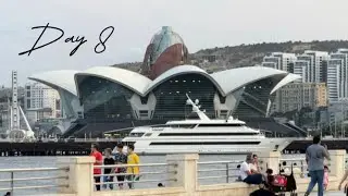 VLOG: Прогулка по набережной Баку | Дениз Молл