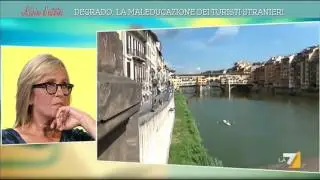 Degrado, la maleducazione dei turisti stranieri