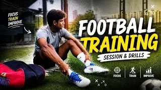 A Full Football Training Session | Learning, Reps & Quiet Progress