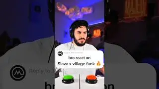 Majed reacts Slava x Village funk🔥 #theonlymajed #majed
