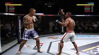 EA SPORTS UFC 3 Gameplay: Isaac Frost vs Andre Bishop (CPU vs CPU Legendary Difficulty)