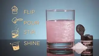 Brew Glitter - Color Changing Pink Edible Drink Glitter