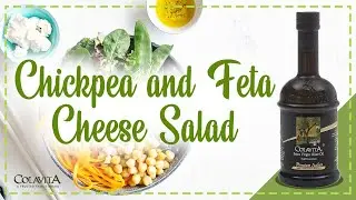 Chickpea And Feta Cheese Salad with Colavita Extra Virgin Olive Oil | Colavita India