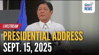 LIVE - Presidential Address of Pres. Bongbong Marcos (Sept. 15, 2025) - Replay | GMA Integrated News