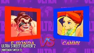 ULTRA STREET FIGHTER 2: E. HONDA VS CAMMY