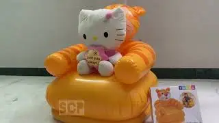 Baby tiger, Inflatable kids chair, Kids toy, Toys, Orange, Tiger, Unboxing toys, kids, toys, air