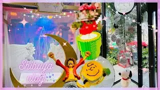 Shibuya Shopping vlog, Peanuts Sunny Side Cafe, Nintendo Tokyo & more~!