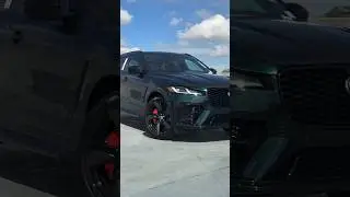 Final year to get your Jaguar F-Pace SVR #cars #automobile #performance