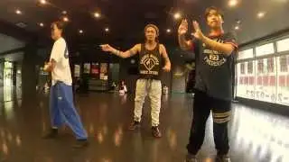 CHIHIRO and RIKICCHO and REIKI/ Free Style SOLO at GM dance studio 2015/7/19