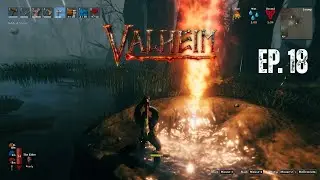 Coal & Surtling Core Farm in the Swamp | Valheim Solo Playthrough Ep. 18