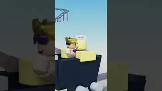опыт езды на тележке в Roblox..
