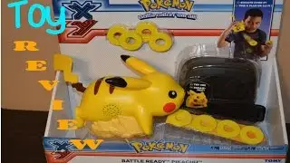 Pokemon Battle Ready Pikachu Toy Review