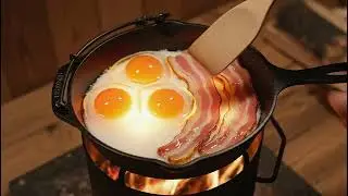 ASMR 유리로 만든 🍳지브리 하울의 움직이는 성 아침식사 | Howl&rsquo;s Moving Castle Transparent Breakfast Sounds #만화요리 #하울정식