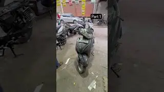 Activa 5G part 1 #denting #automobile