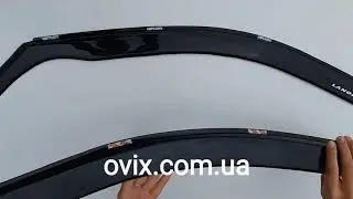 Ветровики AV Tuning, вставные - ovix.com.ua