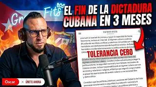EL FIN DE LA DICTADURA DE CUBA PODRÍA LLEGAR EN 3 MESES