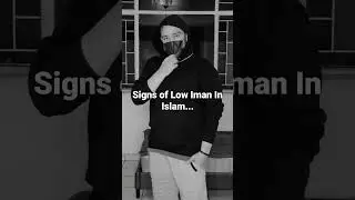 Signs of Low Iman In Islam...| Muslim tiktoks | #islamicstatus #islam #shorts