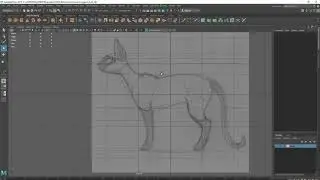 3D lecture MAYA Cat Modeling - Part 1