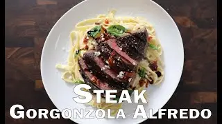 Steak Gorgonzola Alfedo