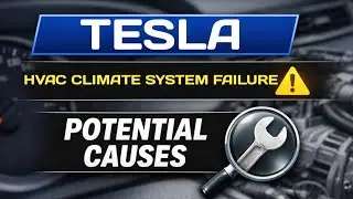 Сбой в работе климатической системы Tesla &mdash; объяснение потенциальных проблем.