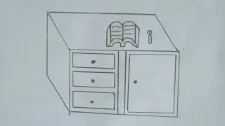 Beautiful sketch of table|| Nice table drawing|| Kids drawing