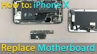 iPhone X Motherboard Replacement | How to Fix Activation Lock Issue