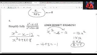 ALGEBRAIC FRACTION CXC PAPER 2